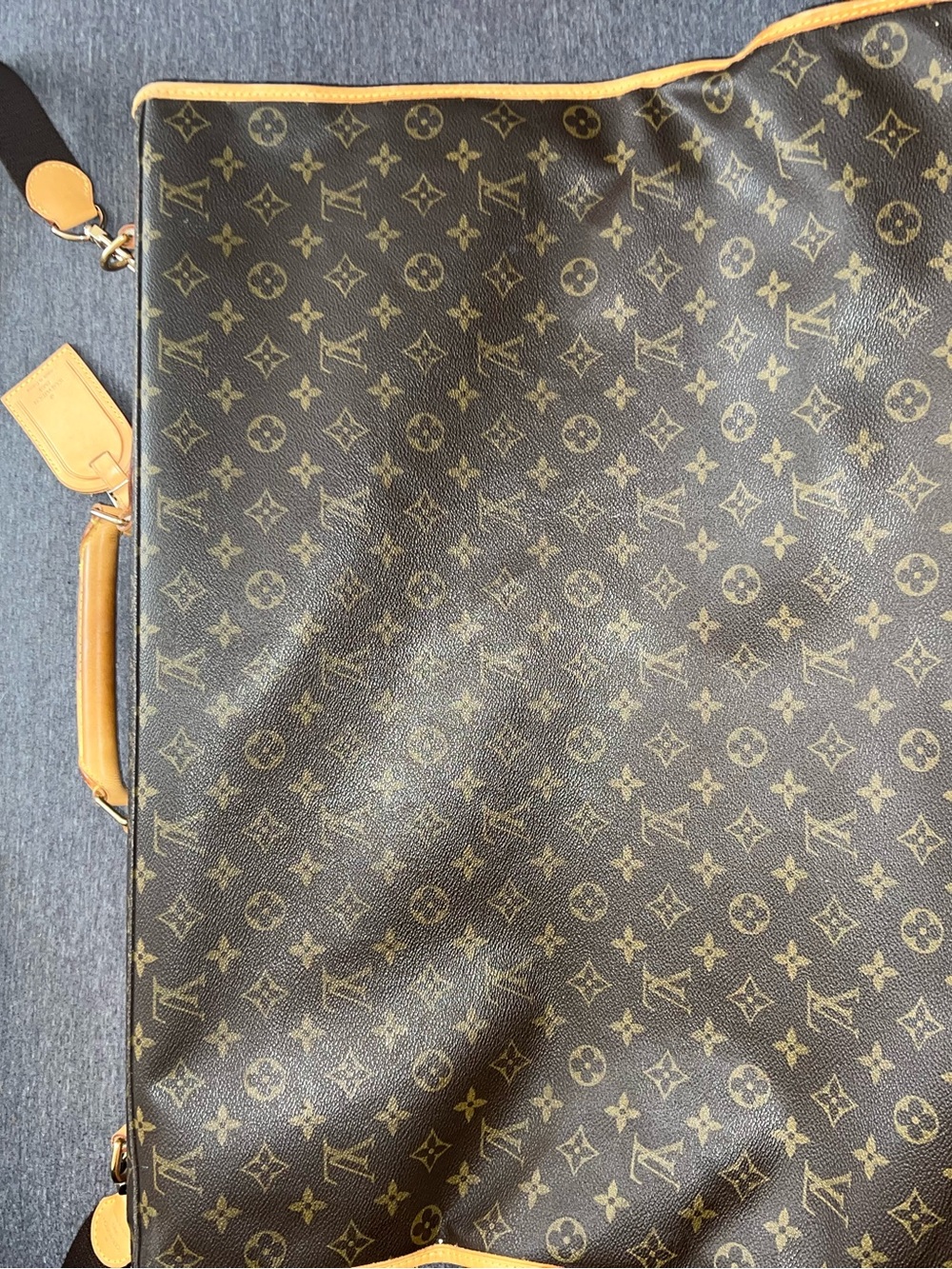 Louis Vuitton Monogram Canvas Large Travel Duffle in Brown and Tan